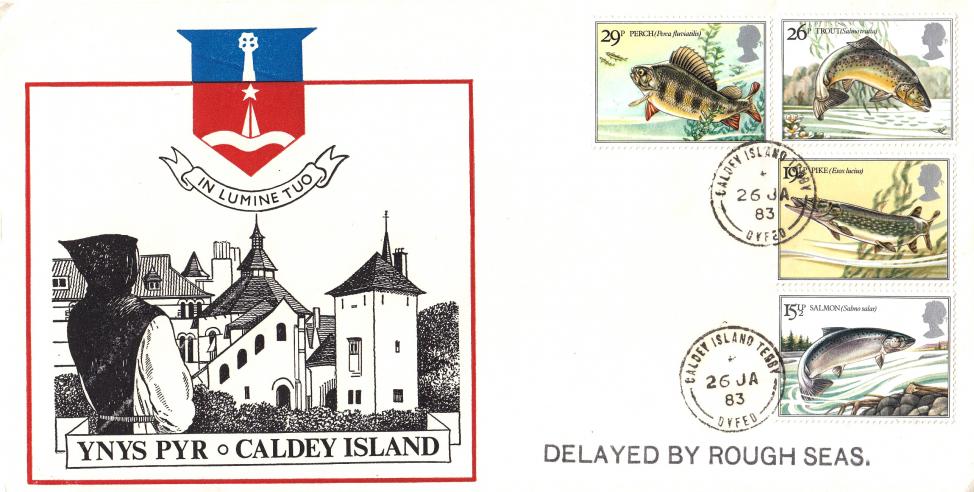 1983 (01) River Fish - Caldey Island Cover - Caldey Island CDS