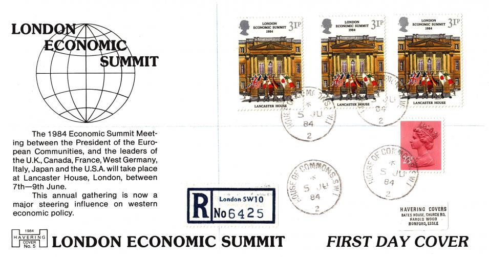 1984 (06) Summit - Havering Official - House of Commons (Small Single Ring) CDS