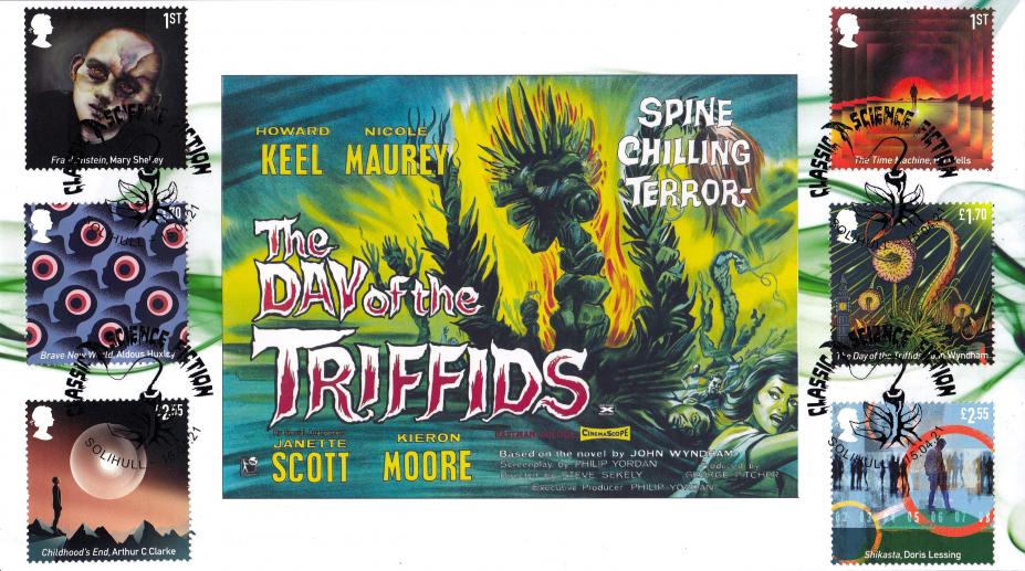 2021 (04) Classic Sci-Fi - Porter Hand Made Privately Produced 'Day Of The Triffids' Cover