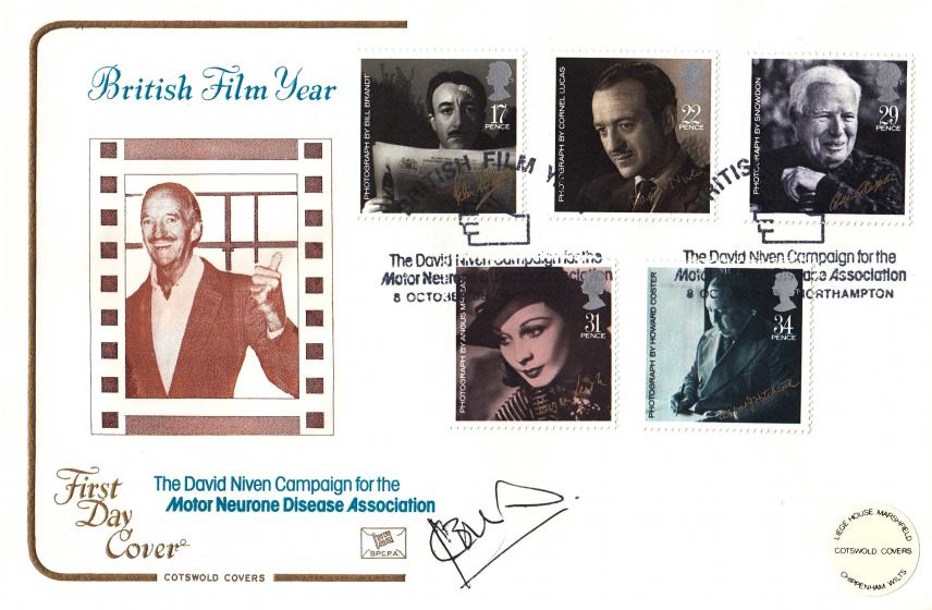 1985 (10) Films - Cotswold Motor Neurone Disease Association Official - Signed by Ian Botham