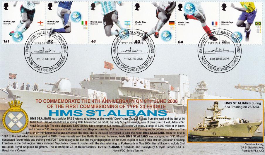 2006 (06) World Cup - RNCG (HMS St. Albans) Official