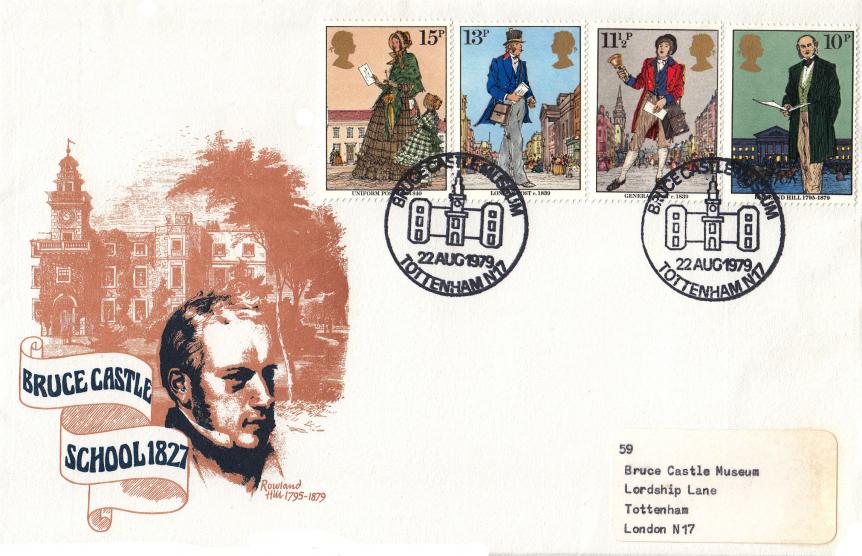 1979 (08) Rowland Hill (Stamps) - Haringay Bruce Castle Museum Official