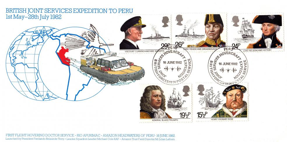 1982 (06) Maritime - Forces Peru Hovercraft Expedition Official