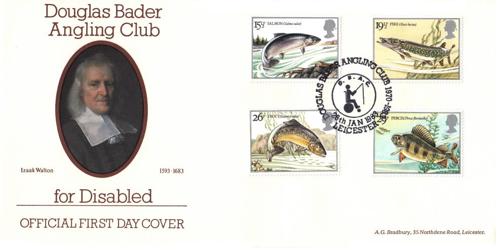 1983 (01) River Fish - Bradbury Douglas Bader Angling Club Official