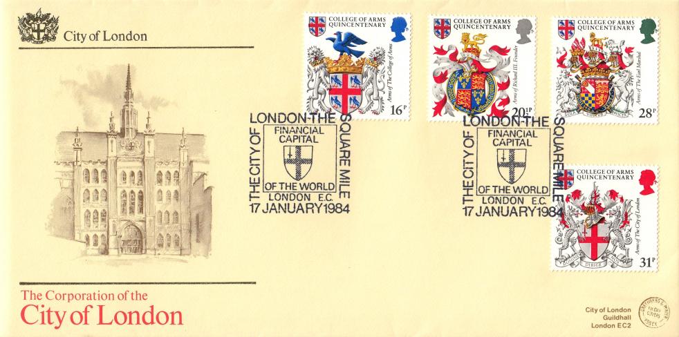 1984 (01) Heraldry - G&P 'City of London' Official