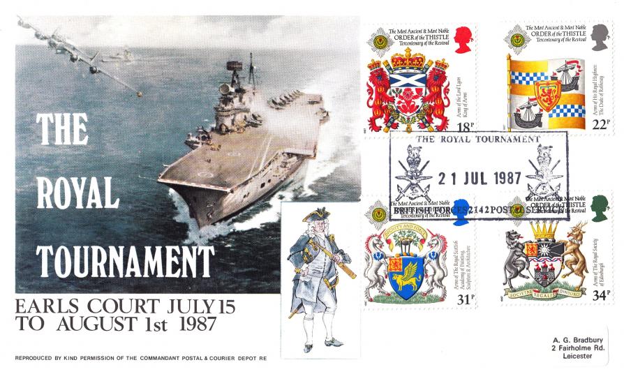 1987 (07) Scottish Heraldry - Forces Royal Tournament Official