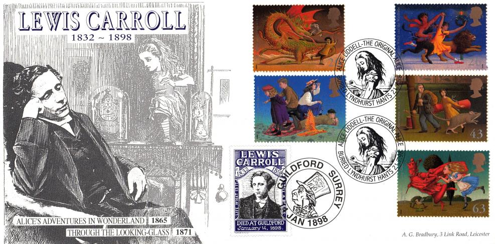 1998 (07) Magical Worlds - Bradbury Lewis Carroll-Alice Liddell, Lyndhust Official