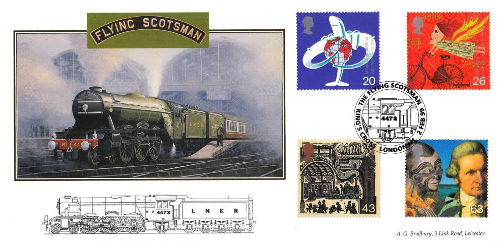 1999 (02) Travellers - Bradbury 'Flying Scotsman' Official