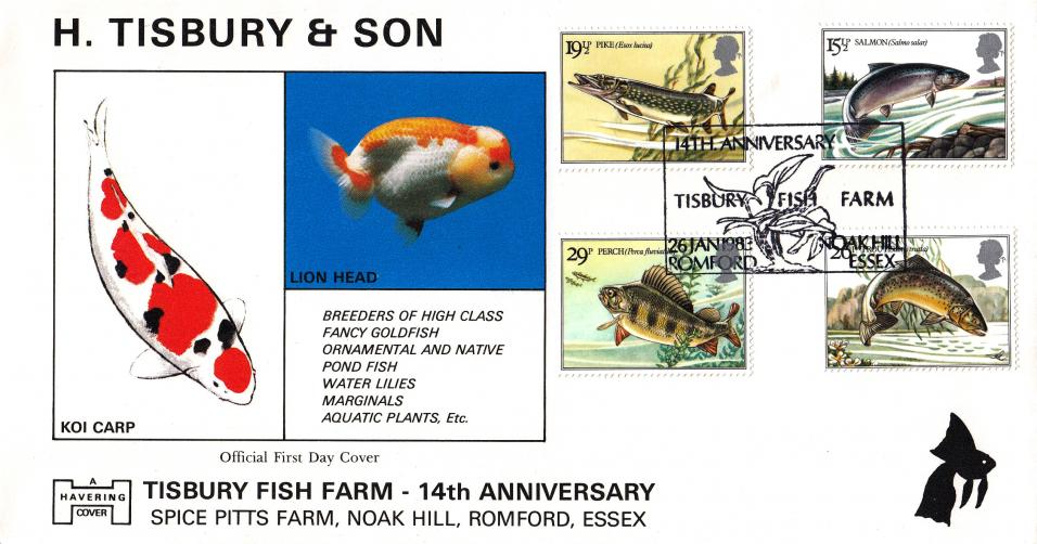 1983 (01) River Fish - Havering Tisbury Fish Farm Official