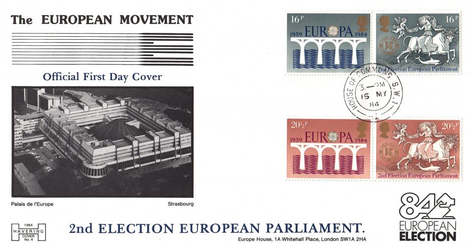 1984 (05) Europa - Havering Official - House of Commons CDS