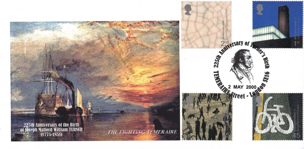 2000 (05) Art & Craft - Peter Payne 'Turner's Birth 225th Anniversary' Official