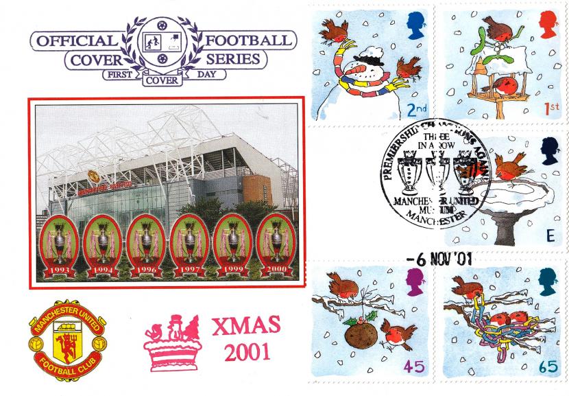 2001 (11) Christmas - Dawn 'Manchester United' Premiership Champions Again Official (40 Produced)