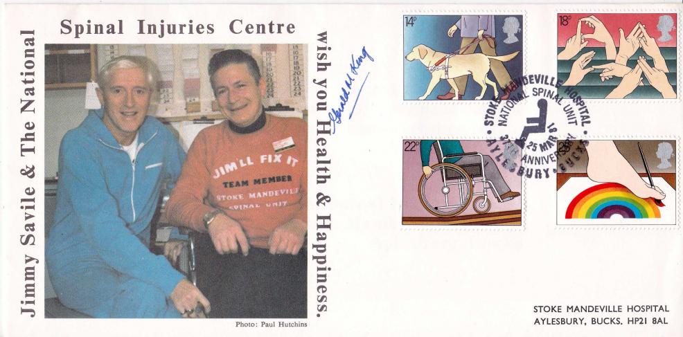 1981 (03) Disabled - Hawkwood Stoke Mandeville Hospital Official - Signed by Gerald King (Cover Designer)