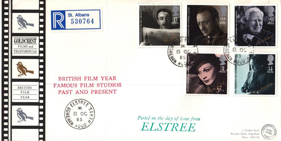 1985 (10) Films - G&P 'Goldcrest' Official - Elstree CDS