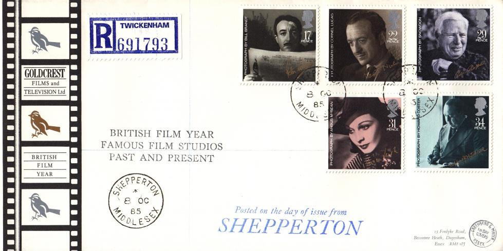 1985 (10) Films - G&P 'Goldcrest' Official - Shepperton CDS