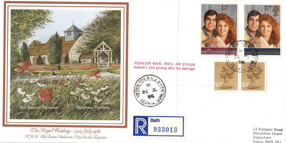 1986 (07) Wedding - G&P Official - Yeovilton RN Air Stn CDS