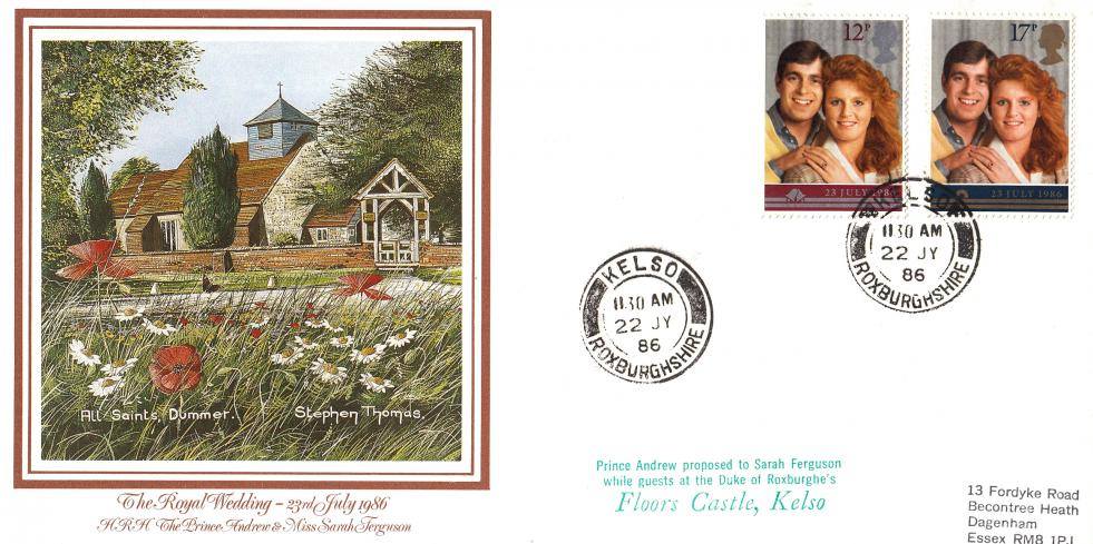 1986 (07) Wedding - G&P Official - Kelso CDS