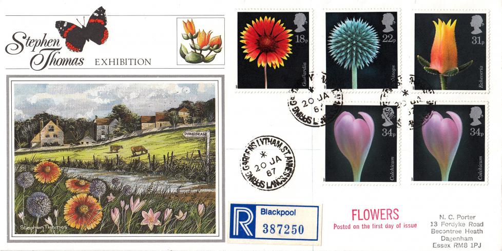 1987 (01) Flowers - G&P Official - Spring Gardens CDS