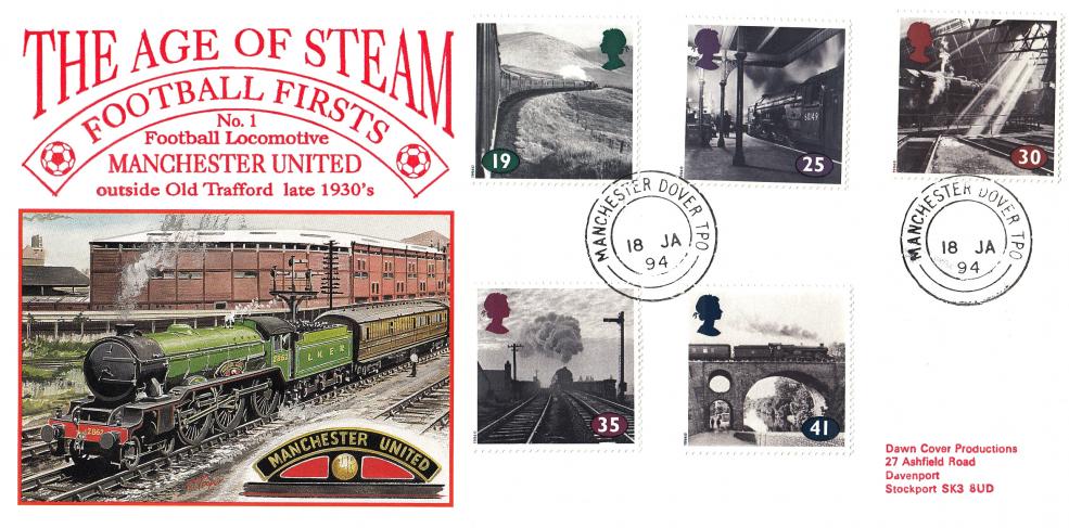 1994 (01) The Age of Steam - Dawn 'Football Firsts' No 1 - Manchester-Dover TPO