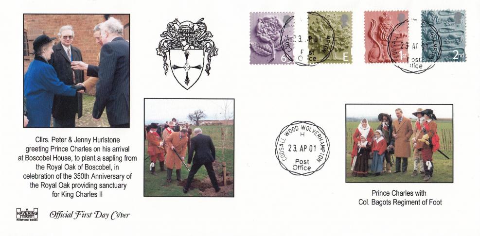 2001 (04) English Pictorial Regionals - Havering Official - Codsall Wood CDS