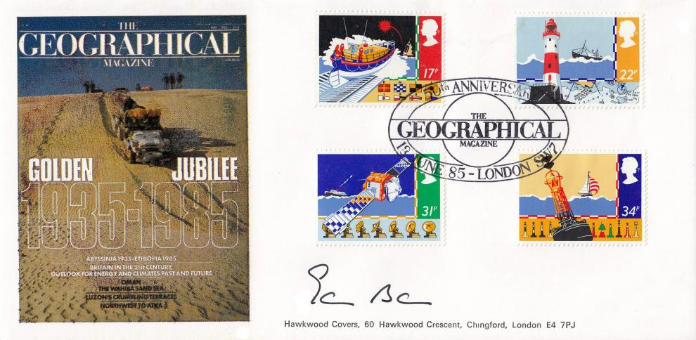 1985 (06) Safety At Sea - Hawkwood Geographical Magazine Official - Signed by Ian Bain