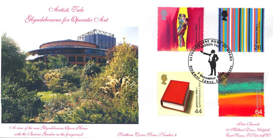 1999 (12) Artists - Peter Barret Southern Cover Series Glyndebourne Opera Official
