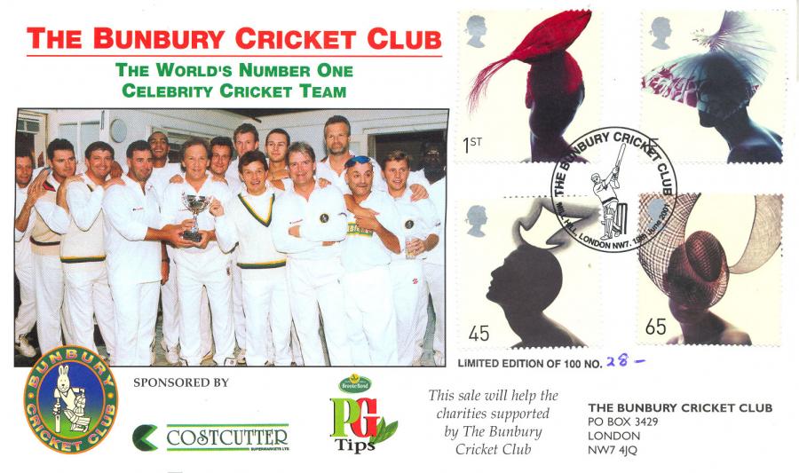 2001 (06) Hats - Woodford Sports Covers Bunbury Cricket Club Official