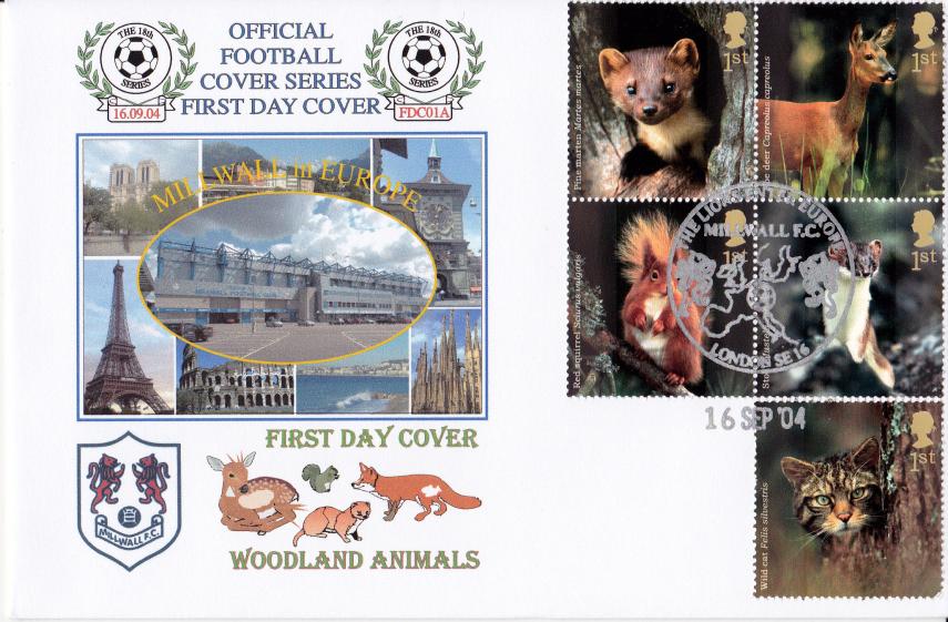 2004 (09) Woodland Animals - Dawn Millwall FC Official