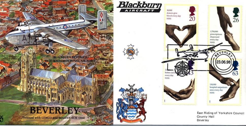 1998 (06) National Health Service - RAF (P&P) 10 Beverley Official