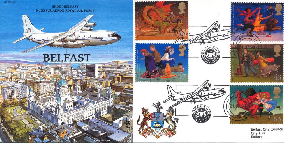 1998 (07) Magical Worlds - RAF (P&P) 11 Belfast Official