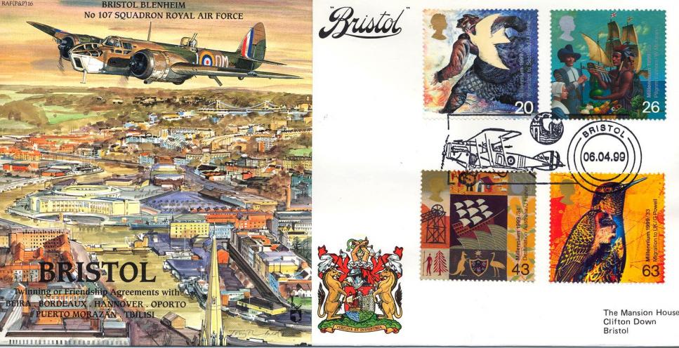 1999 (04) Settlers - RAF (P&P) 16 Bristol Official
