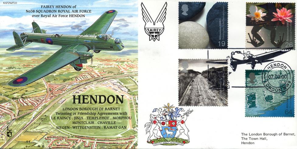 2000 (03) Water and Coast - RAF (P&P) 20 Hendon Official