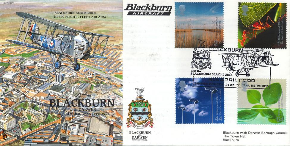 2000 (04) Life and Earth - RAF (P&P) 21 Blackburn Official