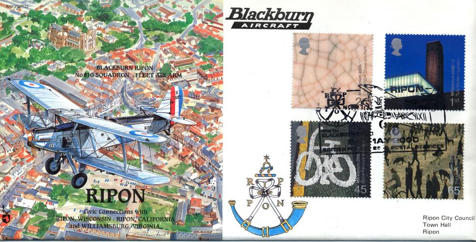 2000 (05) Art & Craft - RAF (P&P) 22 Ripon Official