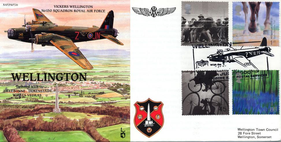 2000 (07) Stone & Soil - RAF (P&P) 26 Wellington Official