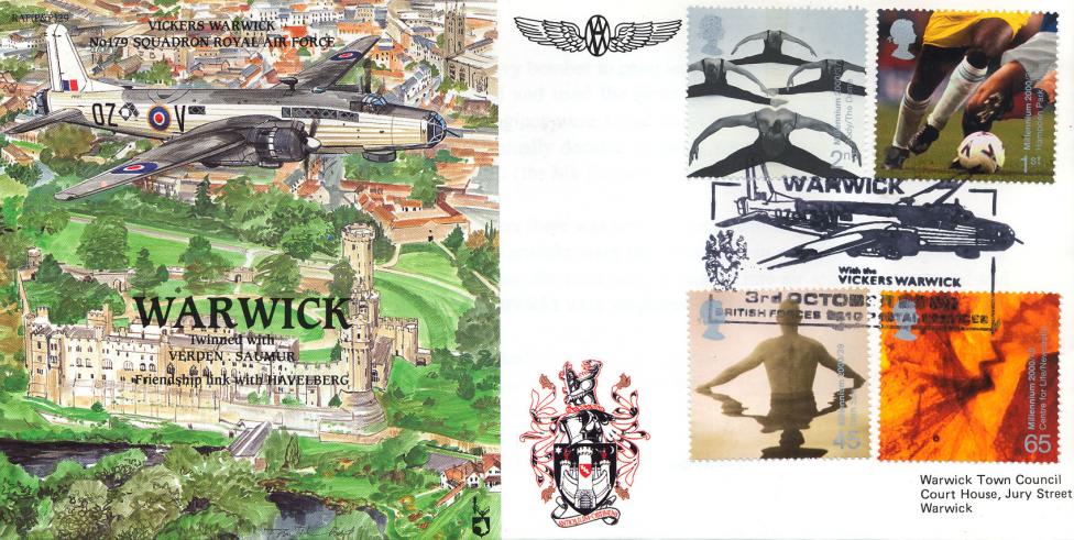 2000 (10) Body & Bone - RAF (P&P) 29 Warwick Official