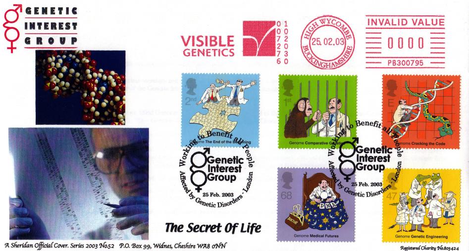 2003 (02) DNA - Sheridan Official + Visible Genetics Meter Mark