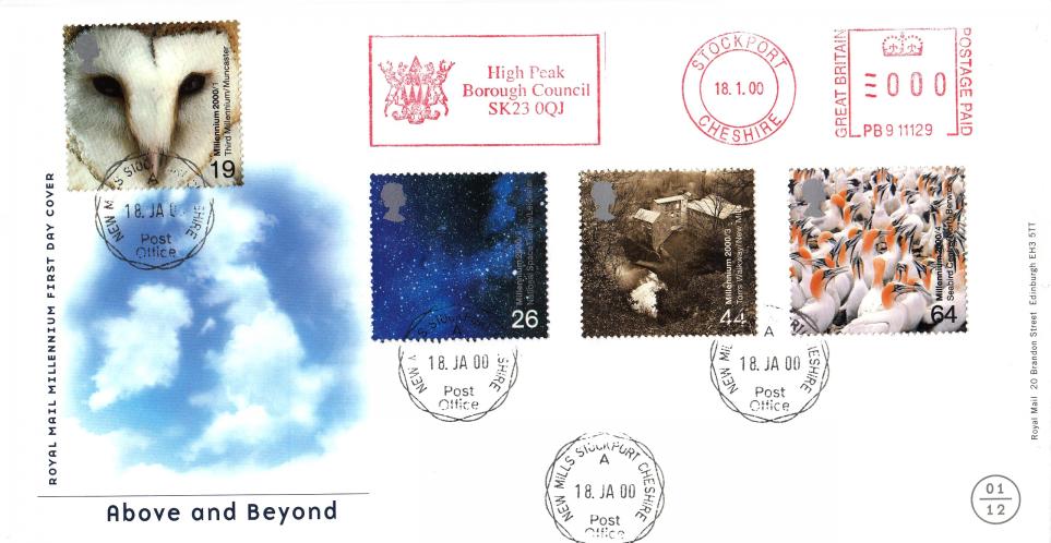 2000 (01) Above and Beyond - RM - New Mills CDS + High Peak Borough Council Meter Mark