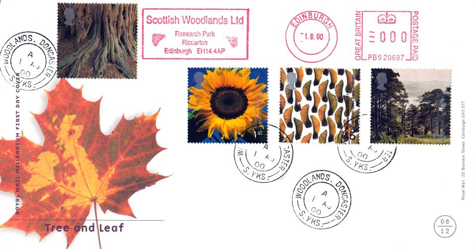 2000 (08) Tree & Leaf - RM - Woodlands CDS + Scottish Woodlands Ltd Meter Mark