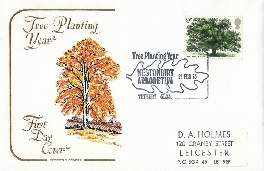 1973 (02) Trees (The Oak) - Cotswold 'Westonbirt Arboretum' Official