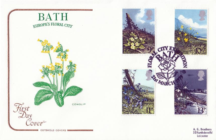 1979 (03) Flowers - Cotswold 'Bath Floral City Exhibition' Official