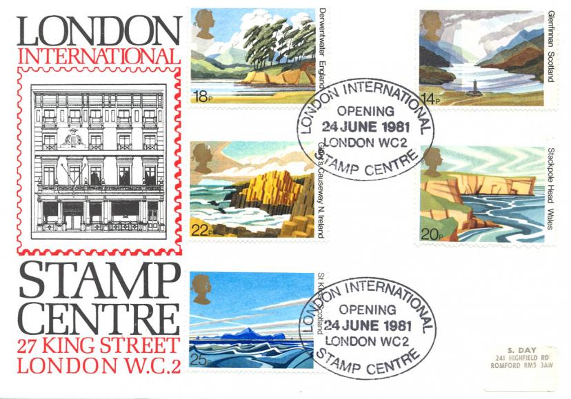 1981 (06) National Trust - London International Stamp Centre Official