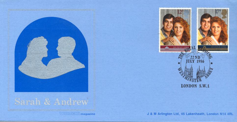 1986 (07) Wedding - Arlington 'The Royal Wedding, SW1' Official