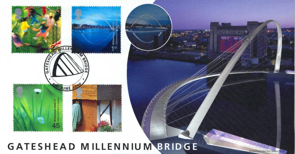 2000 (06) People & Place - Bradbury 'Gateshead Millennium Bridge' Official