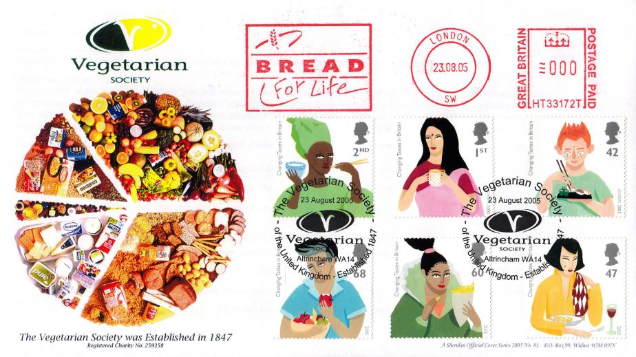 2005 (08) Changing Tastes - Sheridan Official + Bread For Life Meter Mark