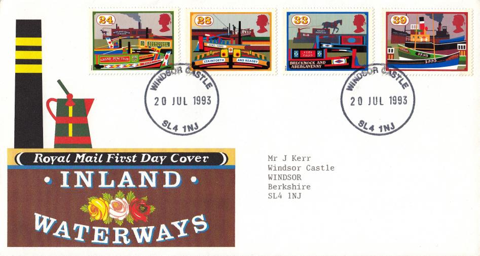 1993 (07) Canals - RM - Windsor Castle CDS