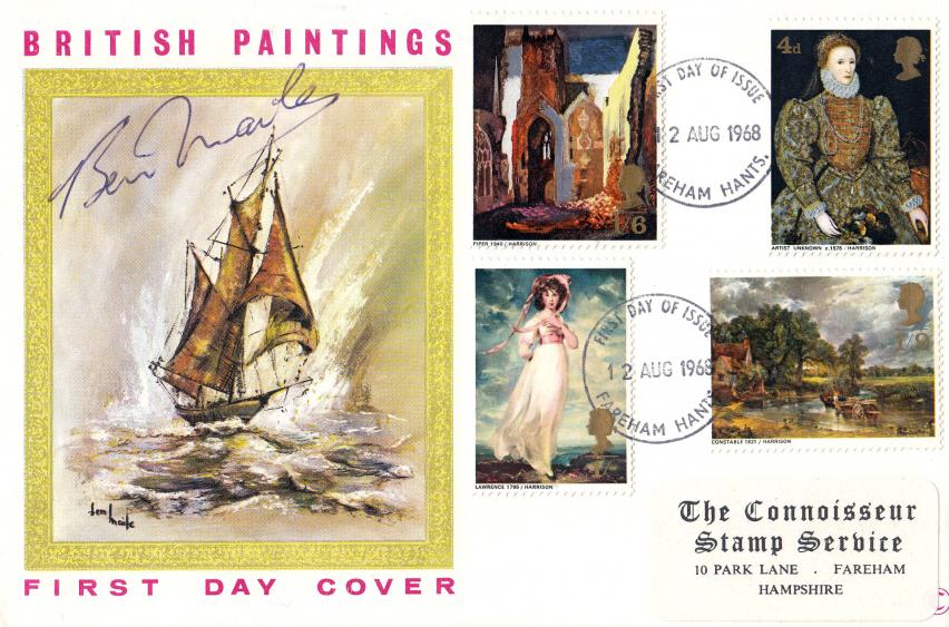 1968 (08) Paintings - Connoisseur - Fareham FDI - Signed by the artist Ben Mailes