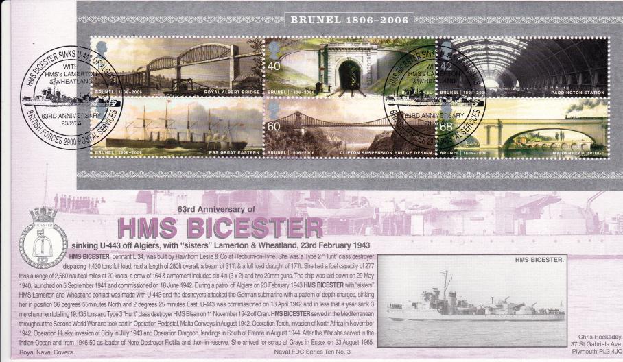 2006 (02) Brunel (M/S) - RNCG 'HMS Bicester' Official