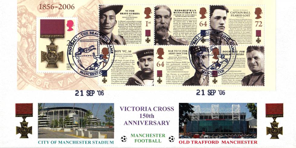 2006 (09) Victoria Cross (M/S) - Dawn 'Manchester Football' Official