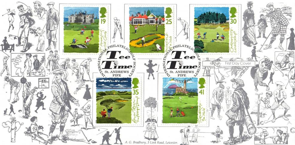 1994 (07) Golf - Bradbury Tee Time, St Andrews Official